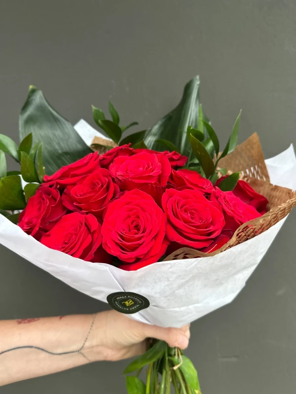 Buquê de 12 Rosas
